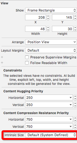 AutoLayout-IntrinsicSize