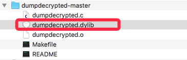 iOS-Dumpdecrypted-Dylib