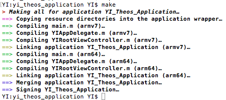 iOS-Theos-Make